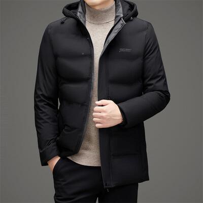 新EDV款商羽绒棉服男士防冬季保暖寒衣高端务休上闲中年爸爸外套