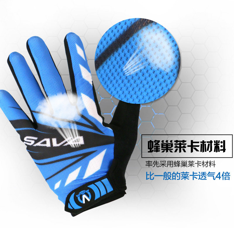 Gants pour vélo mixte SAVA - Ref 2238443 Image 3