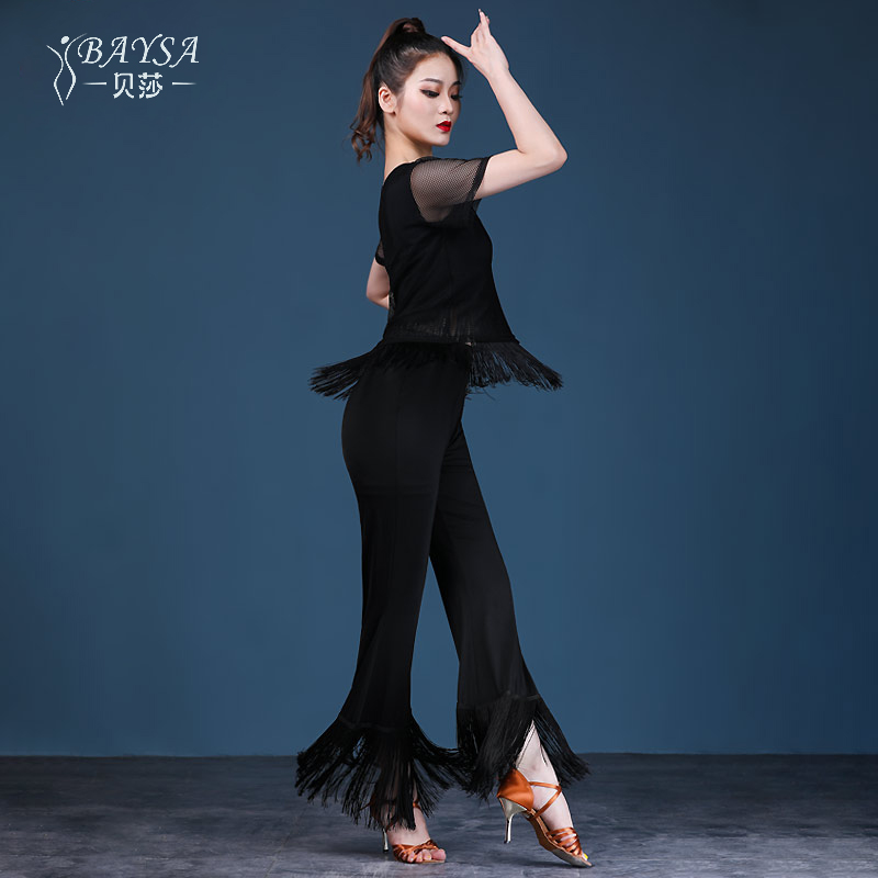 流苏舞蹈服舞蹈服baysa