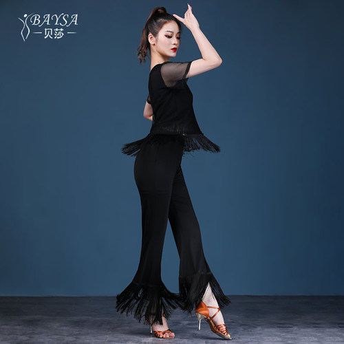 流苏舞蹈服舞蹈服baysa