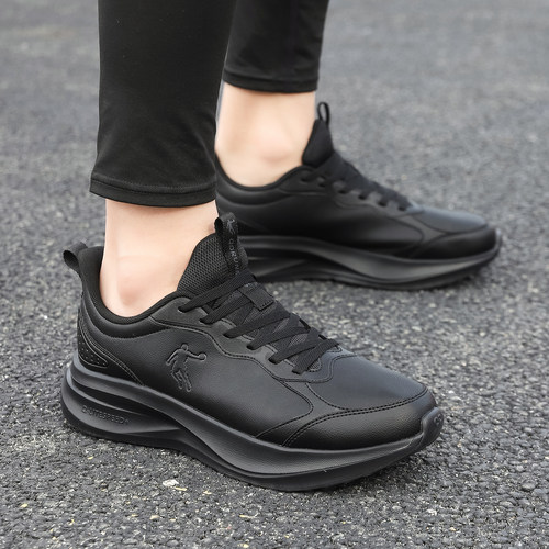 乔丹男鞋运动鞋皮面防水