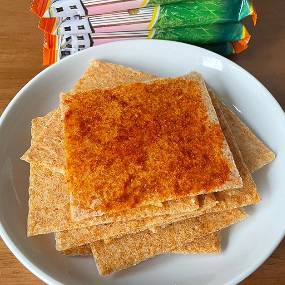 安徽特产香辣酱辣子麻辣锅巴非油炸休闲零食安徽特产云岭锅巴包邮