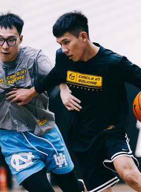 UH BALLER联名款CIS杨皓喆美式篮球男热身服运动速干大码篮球T恤