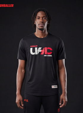 UH BALLERxAIRCHINA联名款美式篮球运动短袖速干T恤tee长袖投篮服