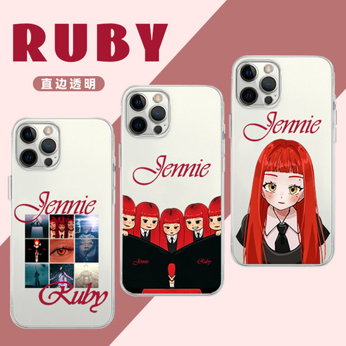 Jennie新专辑ruby手机壳