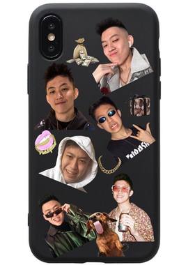 RichBrian手机壳嘻哈七哥适用黑色小米14/13/12/11/10T/9/SE/PRO/ULTRA/CC9E/CIVI1S/MIX3/4/2/3周边note红米