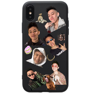 RichBrian手机壳嘻哈七哥适用黑色小米14/13/12/11/10T/9/SE/PRO/ULTRA/CC9E/CIVI1S/MIX3/4/2/3周边note红米