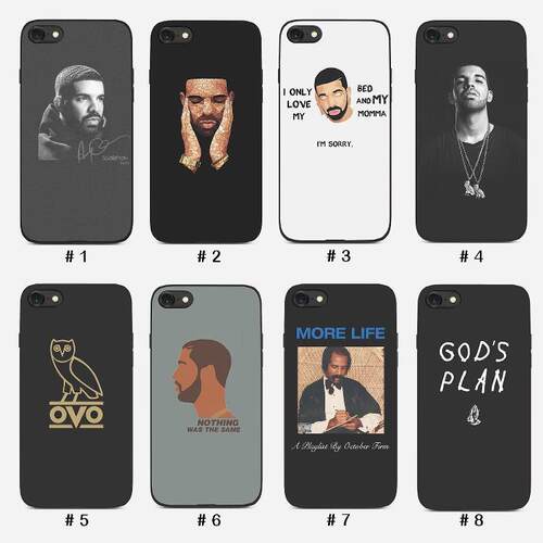 Drake手机壳公鸭说唱适用