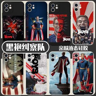 NOTE14 4G周边小米14 40S 黑袍纠察队手机壳祖国人适用红米13C 30I 13R 10X PRO 11T K70 60E