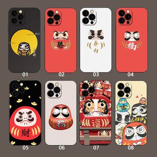 阴阳师手机壳达摩蛋适用新年款苹果15手机壳iphone13/promax华为MATE60小米14/OPPO/VIVO周边P60同款P50/40/I