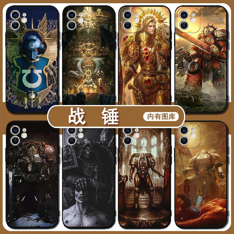 战锤手机壳苹果14华为mate40全面战争40K游戏iPhone13Promax小说OPPO小米11周边vivo联名12动漫P40创意xr适用