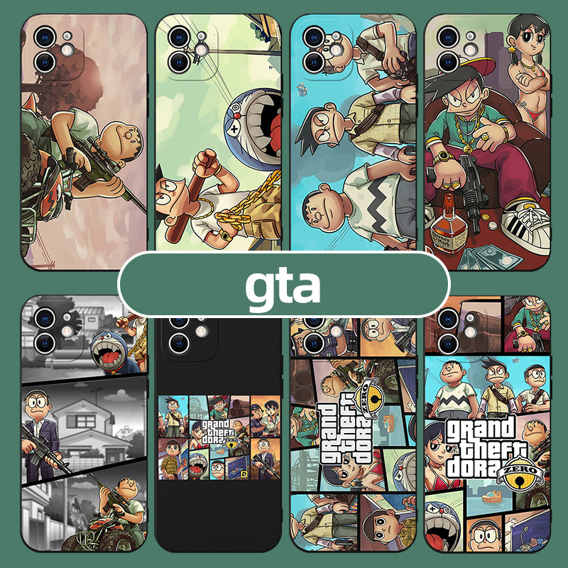 GTA5手机壳苹果15华为p60