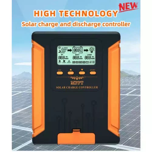 太阳能控制器mppt 12V24V48V光伏自动识别20A30A60A80A铅酸/锂