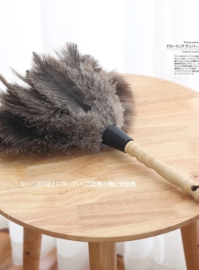 原装tuo鸟毛除尘掸子！家用静电除尘清洁防尘扫灰神器！