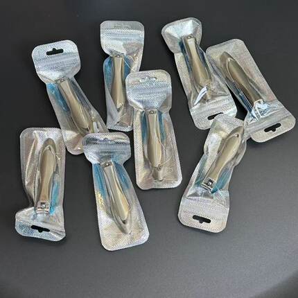 出口订单！人手一把！防飞溅不锈钢修甲刀指甲钳