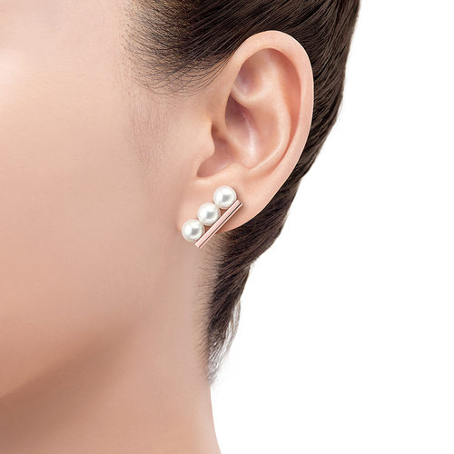 tasaki塔思琦akoya珍珠耳环