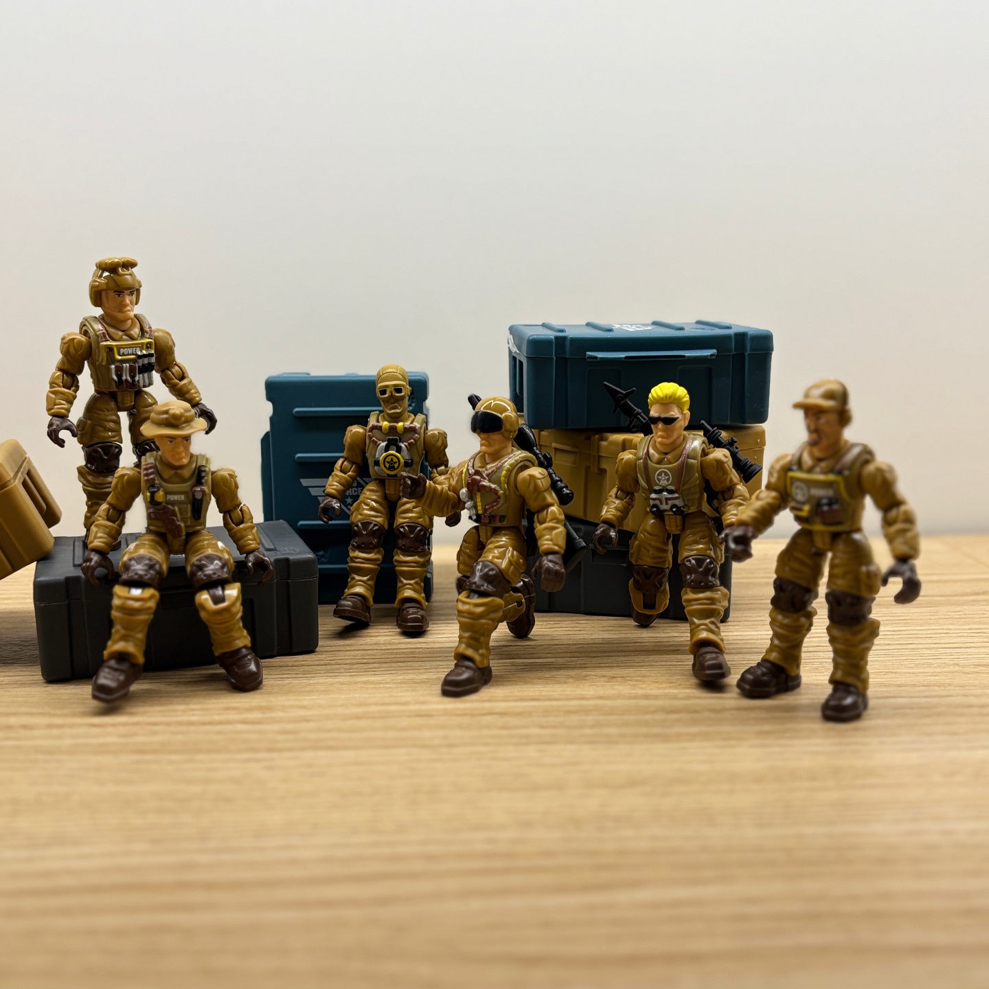 关节可动拼装兵人配武器