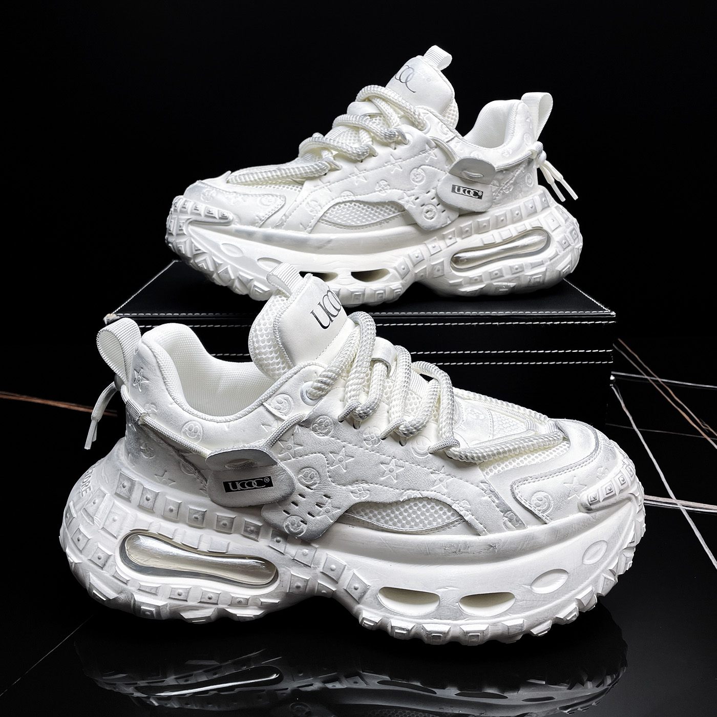 软底舒适老爹鞋男款休闲鞋