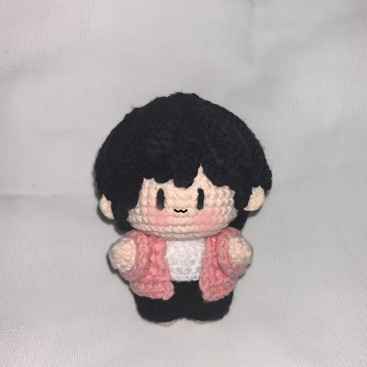 五月天阿信周边应援物毛线手工编织卡通玩偶包挂件礼物diy材料包