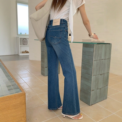 BEKISS官方旗舰店春微喇裤7809-2