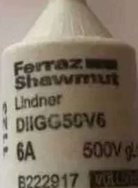 Ferraz shawmut熔断器DIIGG50V4 DIIGG50V6 gL/gG B222917 直拍