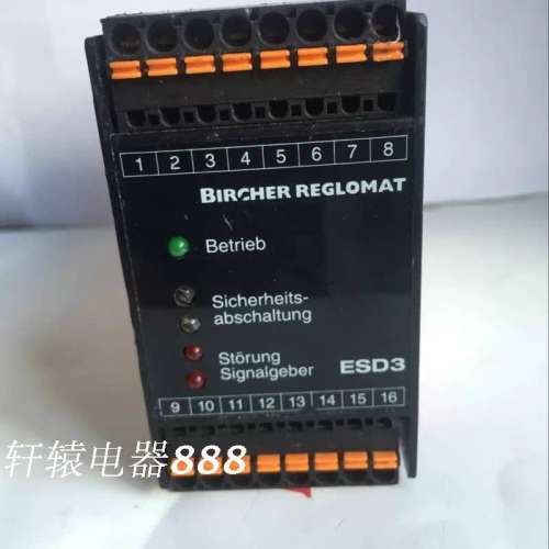 原装BIRCHER ESD3-04-24ACDC继电器