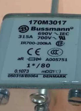 Bussmann熔断器170M4116/4117/4118/4119/4266/4267/4268/4269