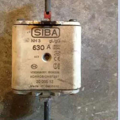 siba熔断器NH3-630A 500V 120KA GL/GG (20 005 13)