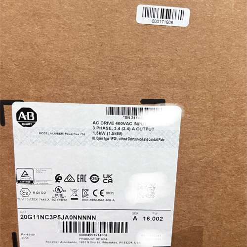 20G11NC3P5JA0NNNNN AB 变频器 正品全新 质保一年20G11NC3P5AA0