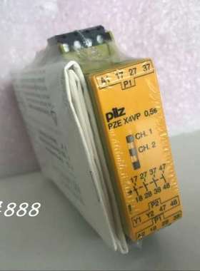 全新原装德国PILZ皮尔磁安全继电器 777580 PZE X4VP 0，5/24VDC