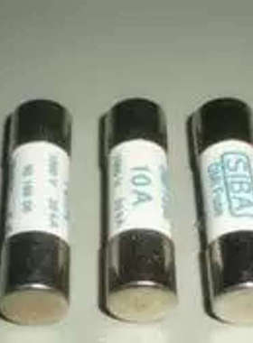 SIBA保险丝6006434/6003434 6/8/10/12/16/20/25A 500V 10*38
