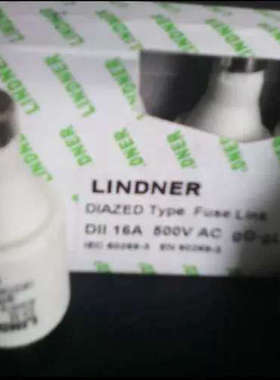 Lindner熔断器DII-16A 500V gL/gG