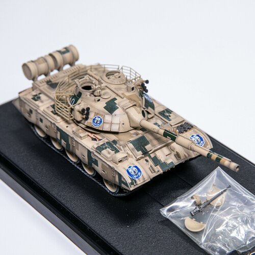 兵器工业中国陆军ZTZ-59D主战坦克1:72沙漠数码涂装（蓝军）仿真