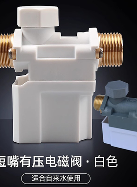 太阳能控制器仪表热水器配件湘君牧原电磁阀12V4分6分进水阀通用