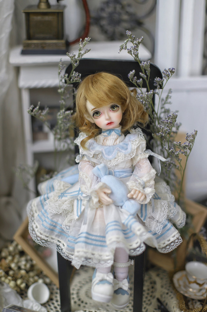 bjd娃娃天使小怪 alm 六分女娃 小尼诺nino 正版sd娃