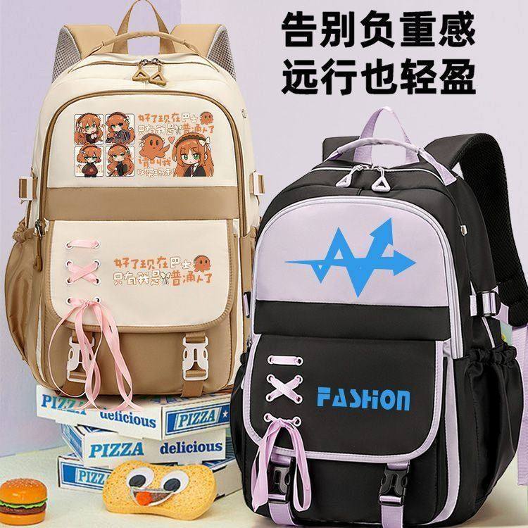 废墟图书馆游戏周边书包男女初高中小学生大容量动漫轻便双肩背包,玩具/童车/益智/积木/模型,书包,淘宝优惠券,粉丝福利购,淘宝优惠卷