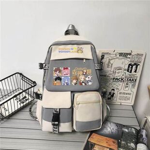 墨多多谜境冒险查九周边书包唐晓翼虎鲨卡通男女中小学生双肩背包