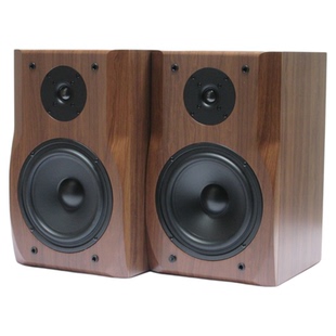 8.5寸高低二分频木质无源hifi书架落地式家用音箱音响