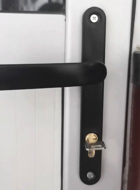 房门传动锁平开门多点插芯家用阳台门带钥匙执手室内白色整套锁芯