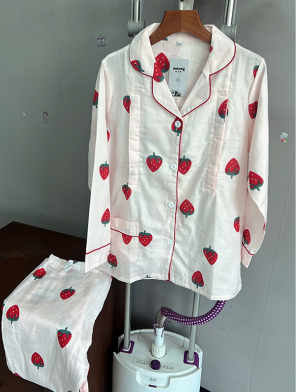 断码处理月子服纱布夏天产后薄款纯棉待产睡衣产妇喂奶衣孕妇套装