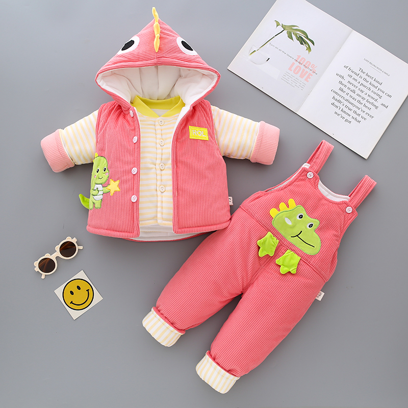 棉衣婴儿棉衣冬季加厚保暖0-2岁