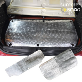 适用于09-19款smart汽车 发动机隔热棉 引擎盖消音棉 铝箔静音