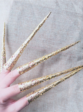 甄嬛传千手观音加长肚皮舞指甲套