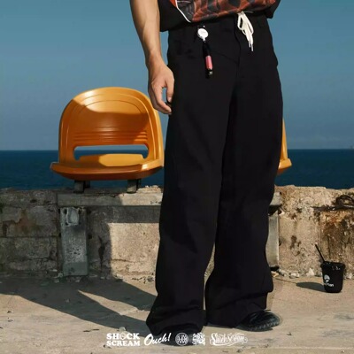 SHOCKSCREAM美式微喇工装裤