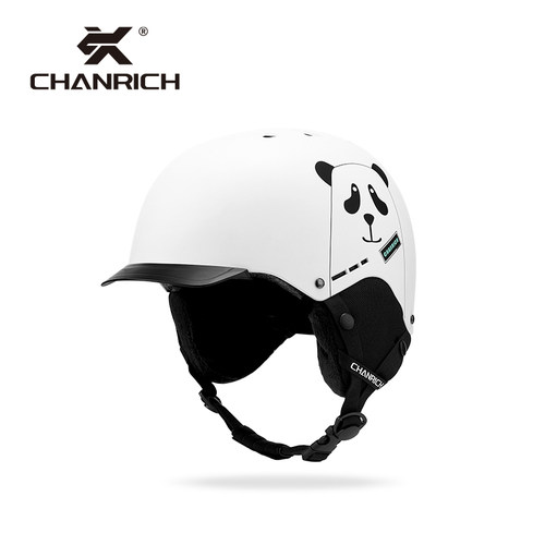 新品CHANRICH新款时尚滑雪头盔青年防风保暖男女通用户外滑雪骑品