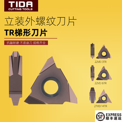 立装TR梯型外螺纹刀片