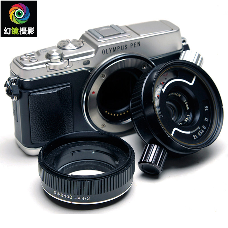 【杰颖】尼康潜水镜头转M 3/4数码微单防水转接环 NIKONOS-M4/3