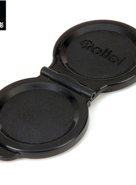 黑色ROLLEI禄来双反 80mm 135mm 2.8 D/E/F/G 镜头盖 塑料 前镜盖