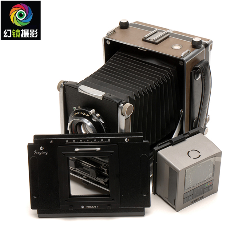 【杰颖】哈苏Hasselblad V口转4×5数码后背移动接板 滑动转接板