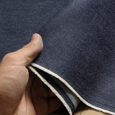 高品质意大利微弹单宁牛仔布料